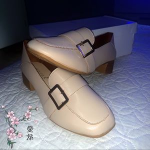 Chun Sen Female Flat Square Head Shoes